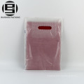 Cheap die cut hdpe plastic boutique punch bags